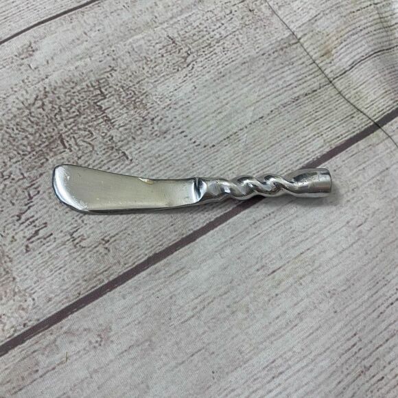 Spreads & dip aluminum server with colorful decorated lid brand new - Picture 4 of 8